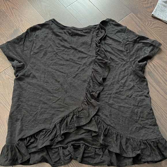 Ladies J Crew ruffle shirt size XL - Picture 4 of 4